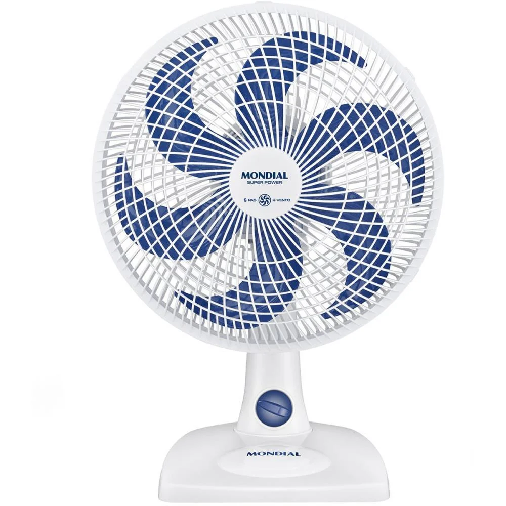 VENTILADOR MESA SUPER POWER 220V 30CM BCO MONDIAL (UNIDADE) - imagem 3