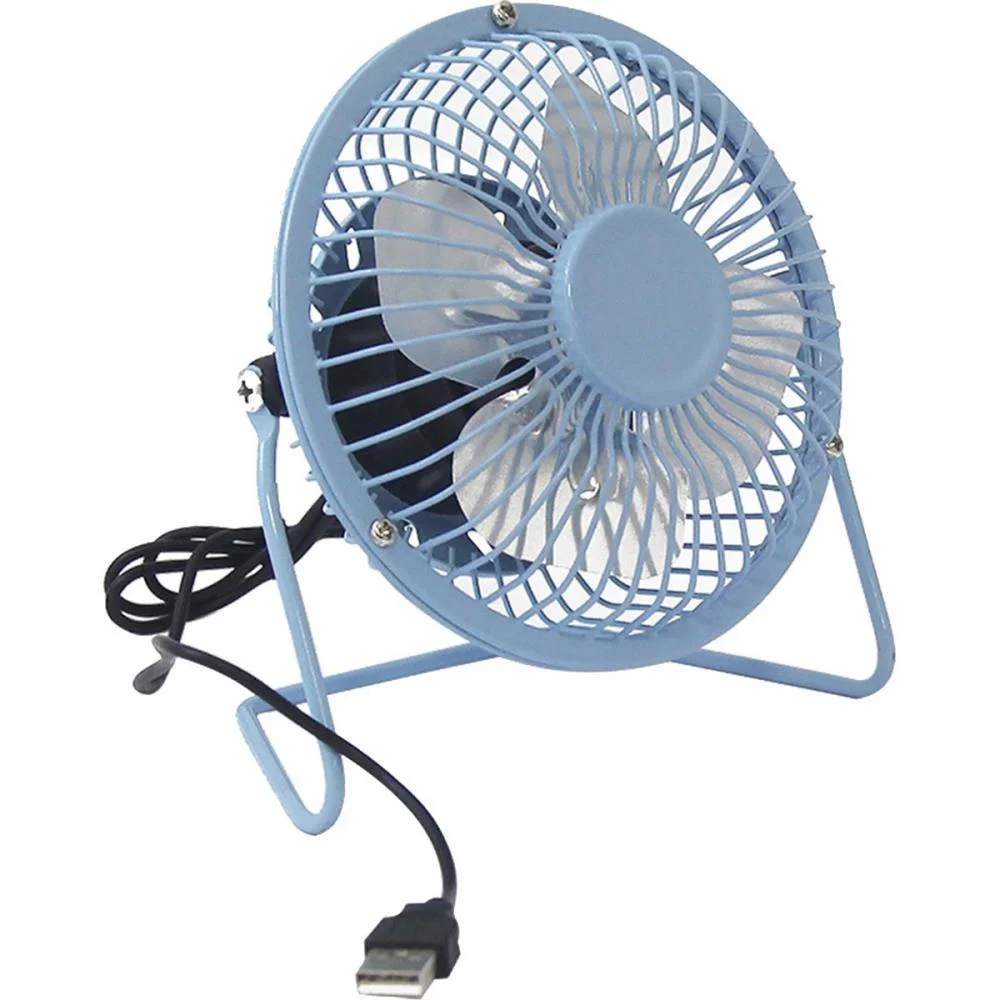 VENTILADOR USB PORTATIL SILENCIOSO PRETO/AZUL WESTERN (UNIDADE) - imagem 4