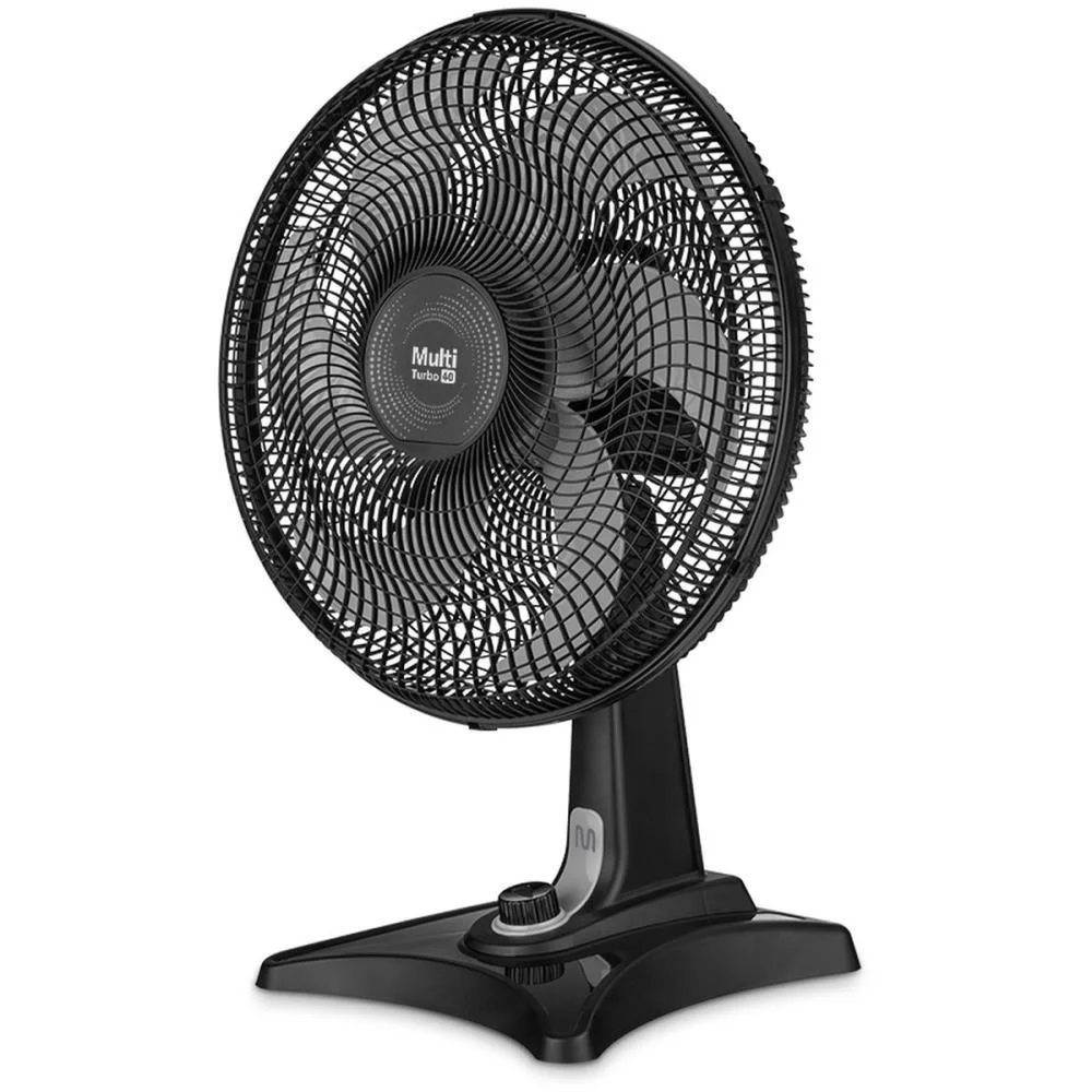 VENTILADOR MESA TURBO 127V/135W 40CM PT MULTI (UNIDADE) - imagem 2