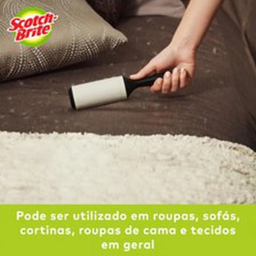 UTENSILIO DOMESTICO ROLO ADESIVO SCOTCH BRITE 3M (UNIDADE) - imagem 5