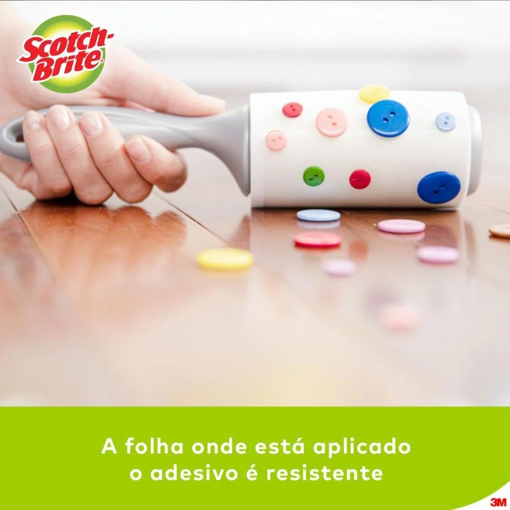 UTENSILIO DOMESTICO ROLO ADESIVO SCOTCH BRITE 3M (UNIDADE) - imagem 9