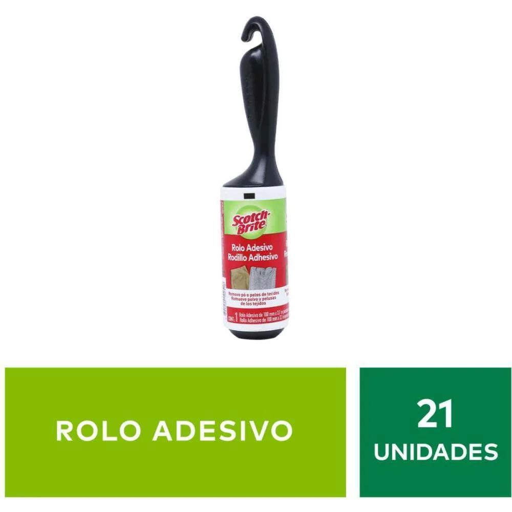 UTENSILIO DOMESTICO ROLO ADESIVO SCOTCH BRITE 3M (UNIDADE) - imagem 10