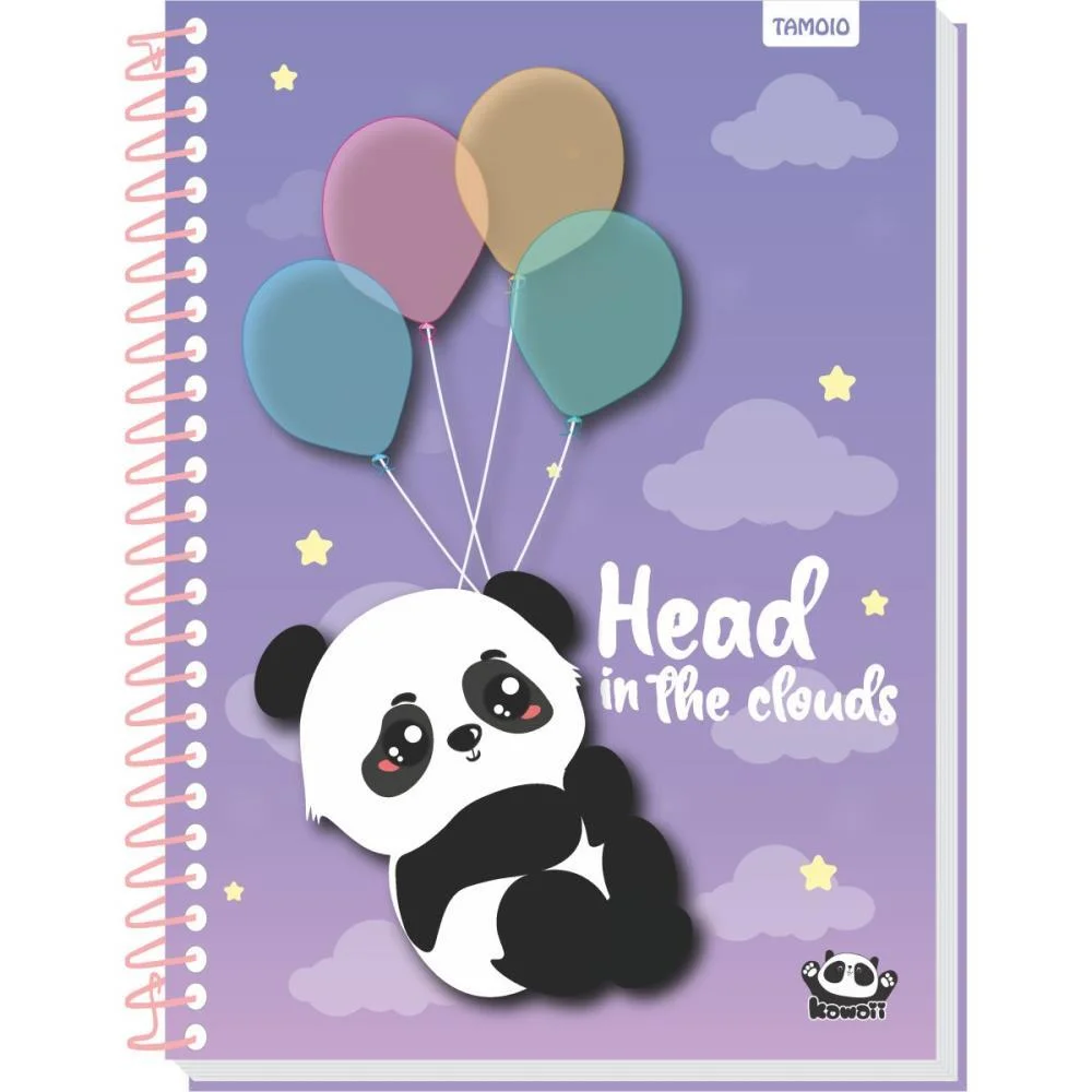 CADERNO 01X1 CAPA DURA KAWAII 80 FOLHAS TAMOIO (PCT.C/04) - imagem 4