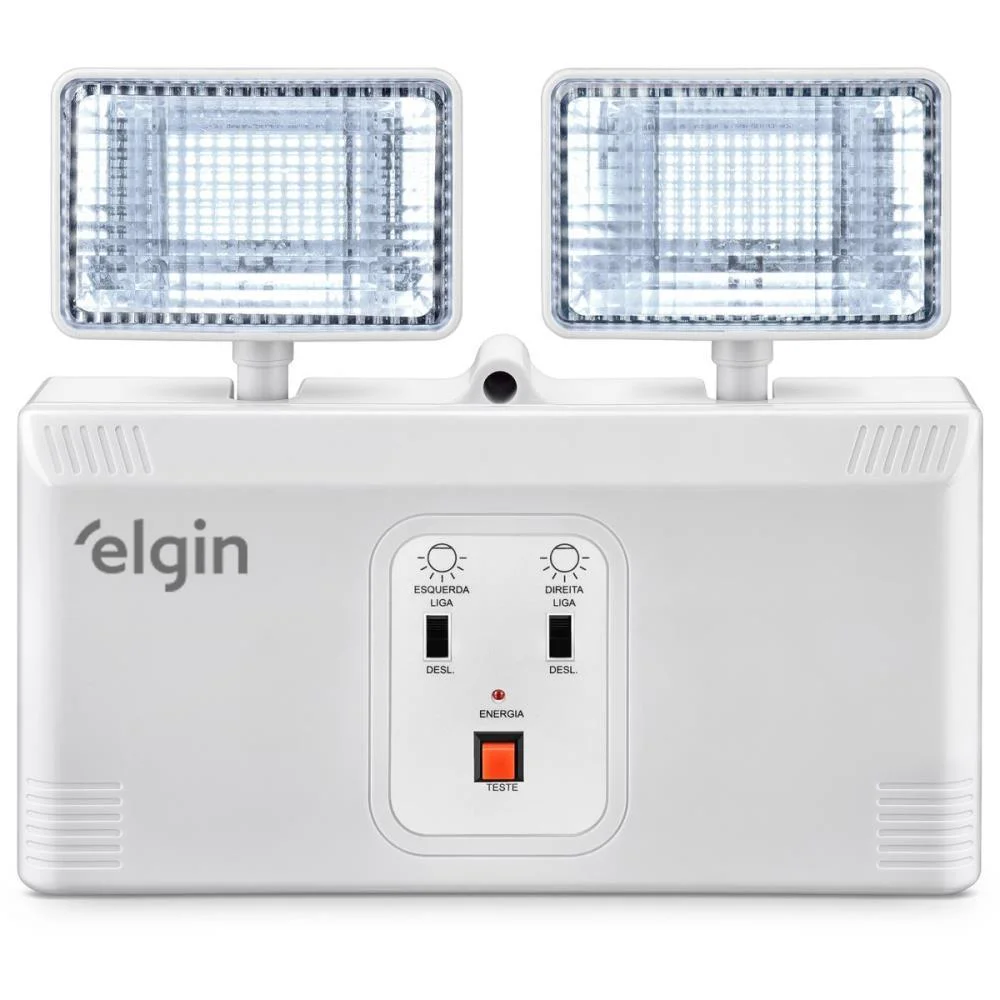 LUMINARIA DE EMERGENCIA LED 2000LM ST 16W 50/60HZ ELGIN (UNIDADE) - imagem 2