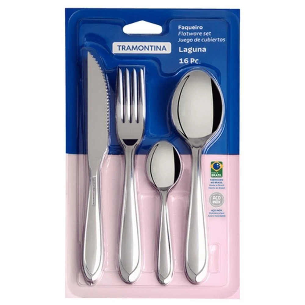TALHER FAQUEIRO LAGUNA INOX 16PCS TRAMONTINA (UNIDADE) - imagem 5