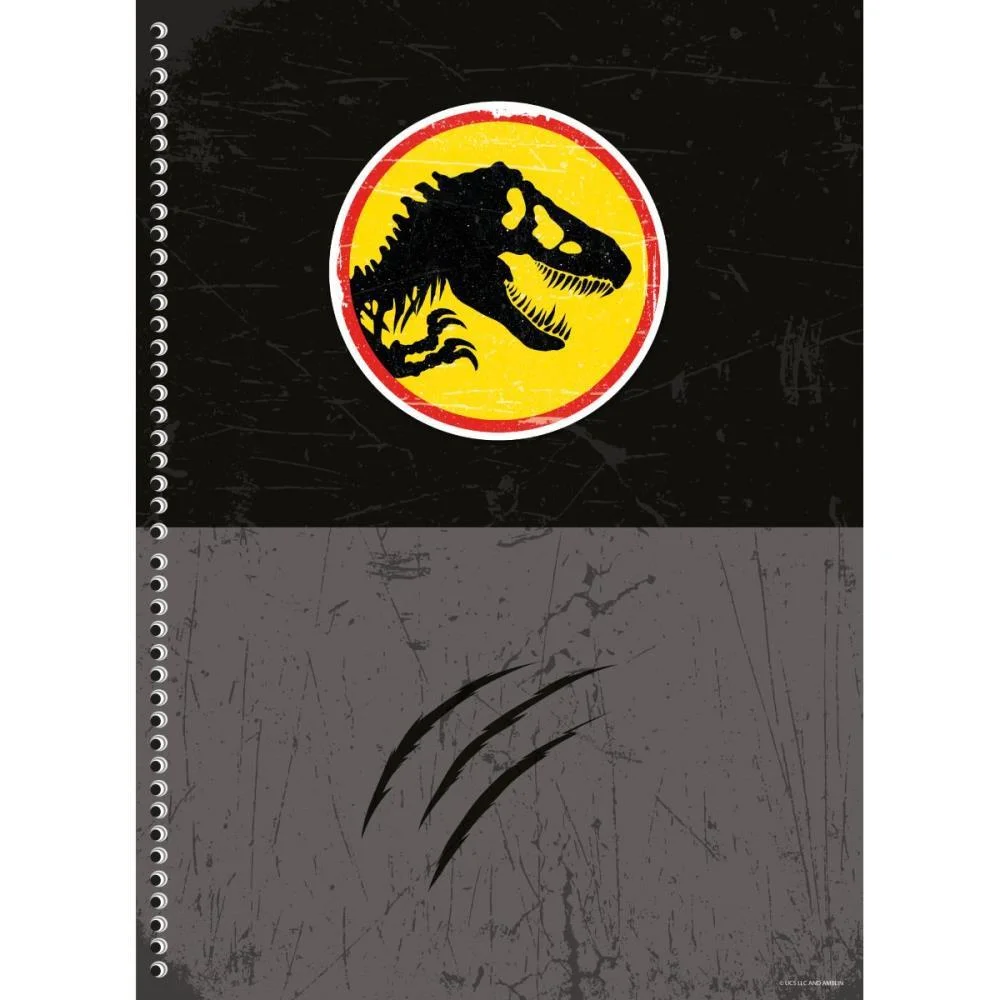 CADERNO 01X1 CAPA DURA JURASSIC PARK 80F ANIMATIVA (PCT.C/04) - imagem 4
