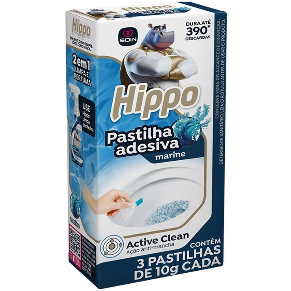 ODORIZADOR SANITARIO PASTILHA SANITARIA ADES.MARINE SOIN (CX.C/03) - imagem 2