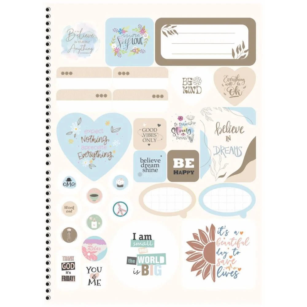 CADERNO 01X1 CAPA DURA LUMINE 80F ANIMATIVA (PCT.C/04) - imagem 6
