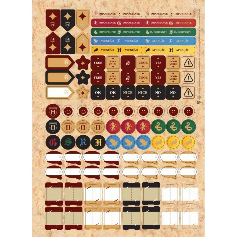 CADERNO 01X1 CAPA DURA HARRY POTTER NEO UNIV. 80FLS. JANDAIA (UNIDADE) - imagem 4