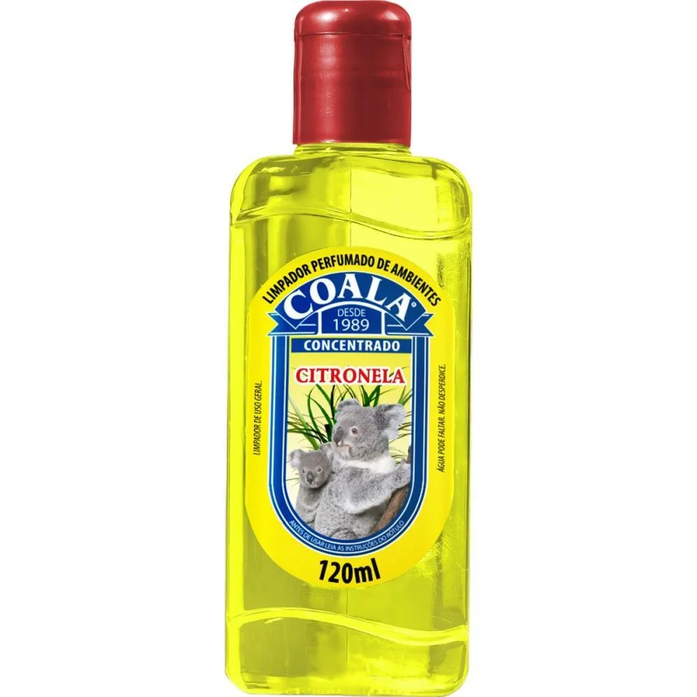 LIMPADOR PERFUMADO COALA CITRONELA 120ML COALA (PCT.C/03) - imagem 3