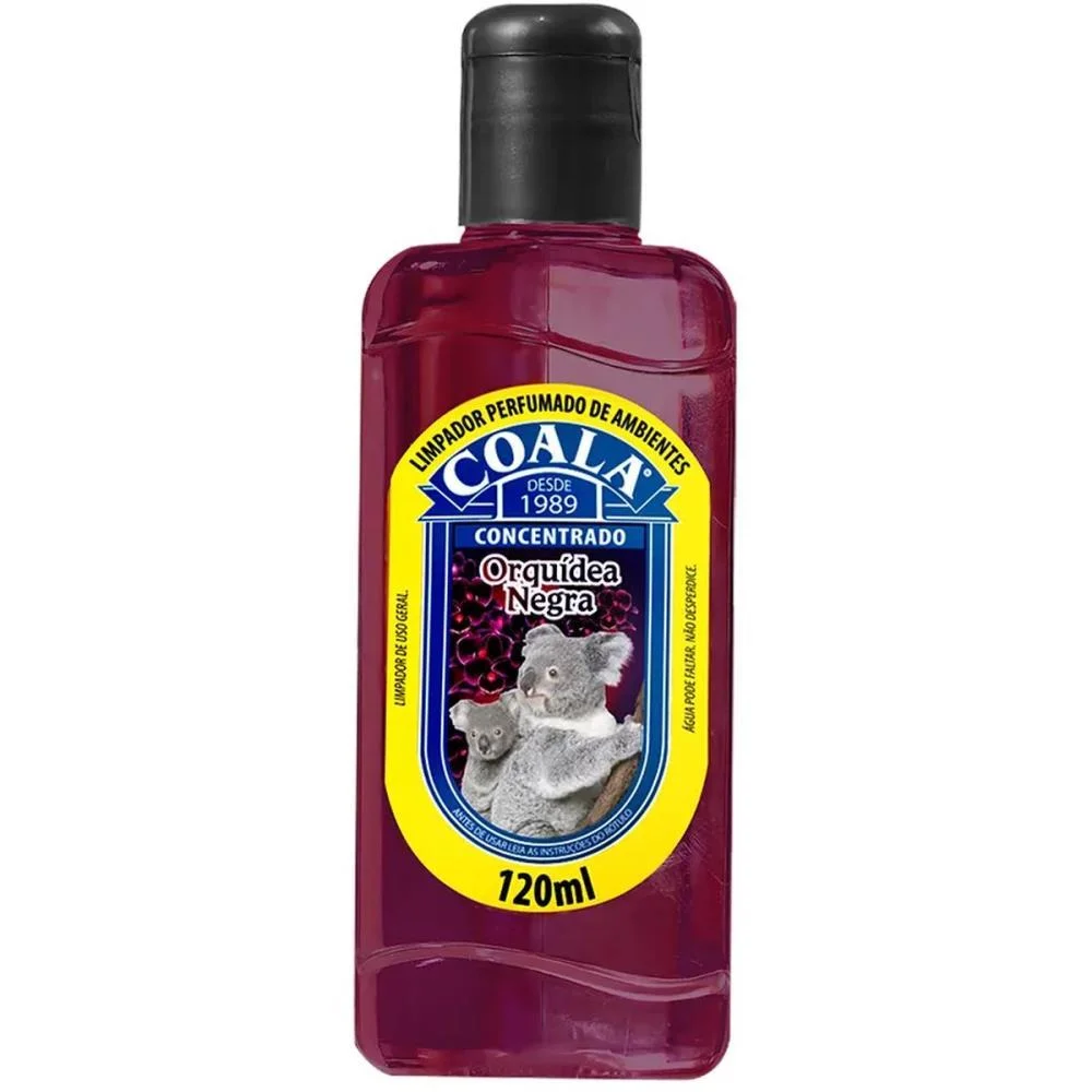 LIMPADOR PERFUMADO COALA ORQUIDEA NEGRA 120ML COALA (PCT.C/03) - imagem 2