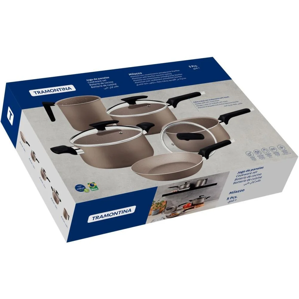PANELA JOGO MILAZZO 5PCS ANTIADERENTE TRAMONTINA (UNIDADE) - imagem 5