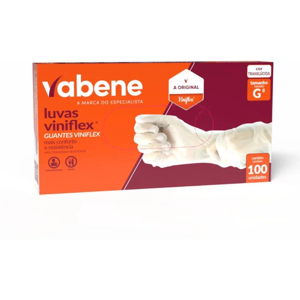 LUVA VINIFLEX G VABENE (CX.C/100) - imagem 3
