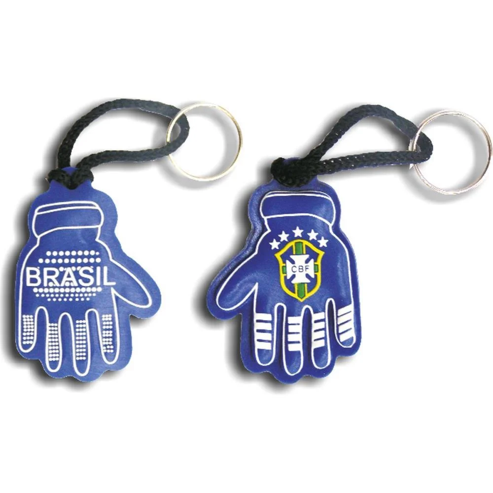 CHAVEIRO DO BRASIL LUVA GOLEIRO EMBORRAC. SORTIDO ENJEPLASTIC (PCT.C/12) - imagem 4