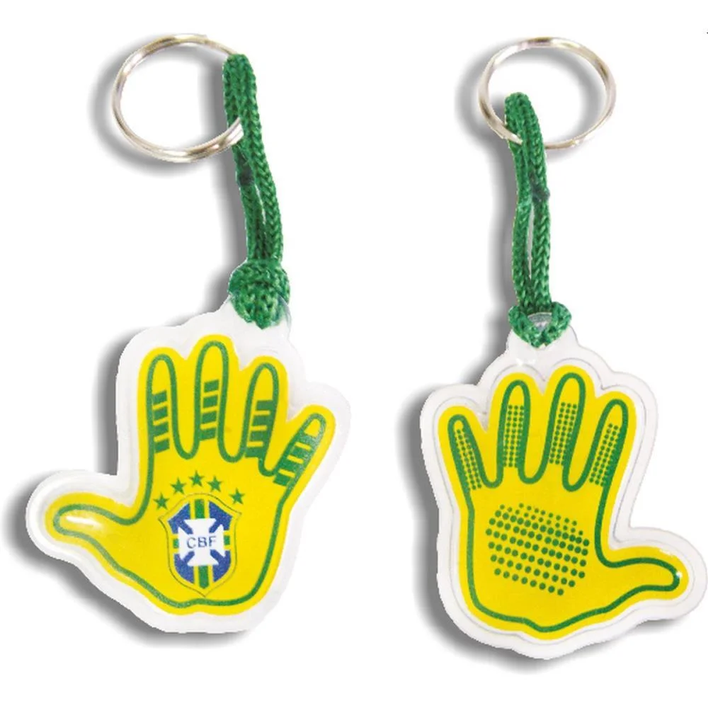 COPA DO MUNDO CHAVEIRO LUVA GOLERIO C/GEL(S) ENJEPLASTIC (PCT.C/12) - imagem 2