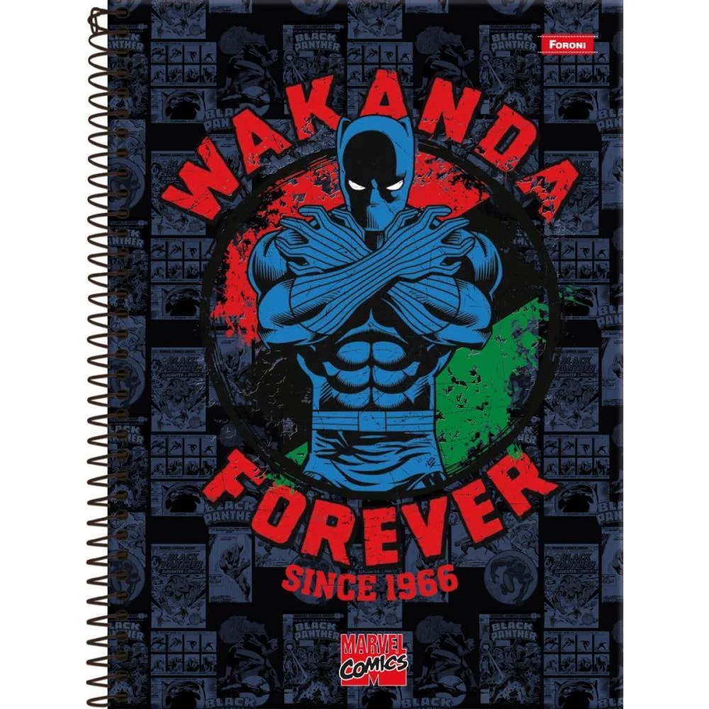 CADERNO 01X1 CAPA DURA MARVEL COMICS  80F FORONI (PCT.C/04) - imagem 5