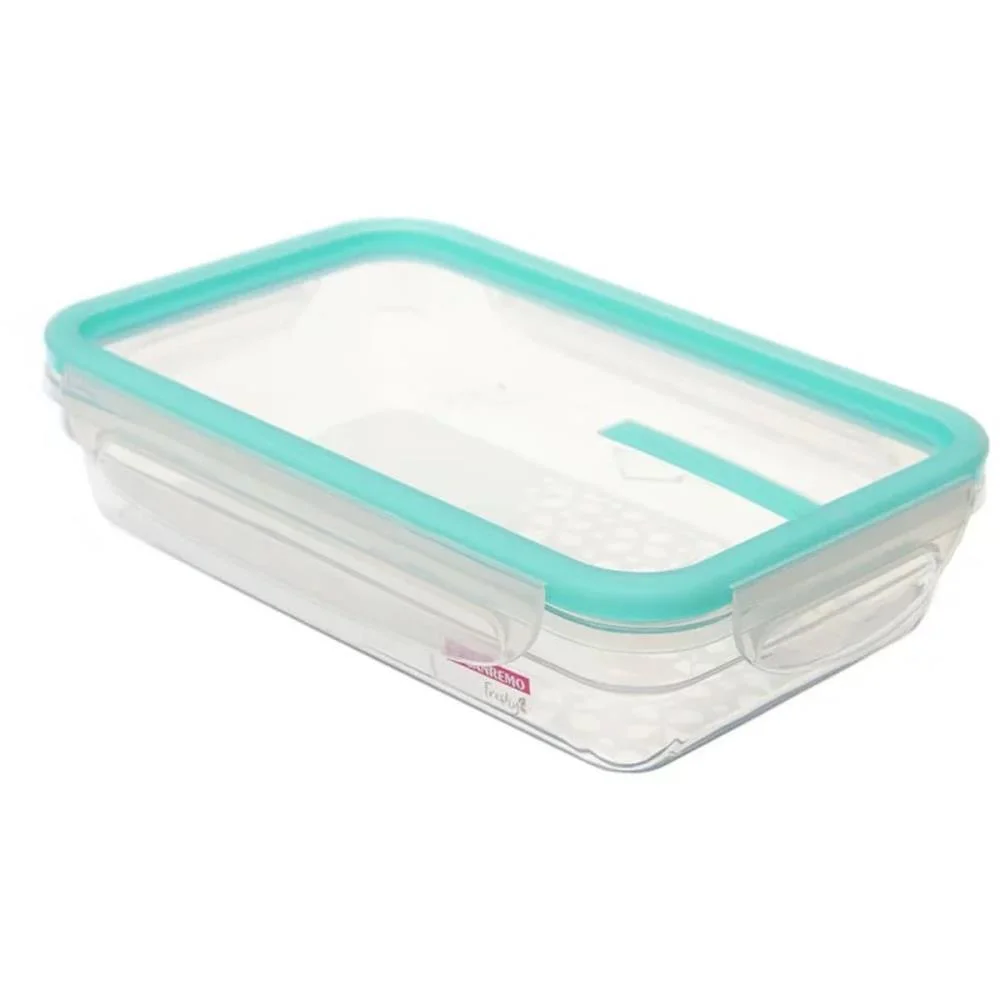 POTE PLASTICO COM TRAVAS FRESHY 820ML. VD SANREMO (UNIDADE) - imagem 2