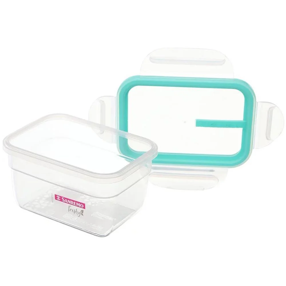 POTE PLASTICO COM TRAVAS FRESHY 537ML. VD SANREMO (UNIDADE) - imagem 4