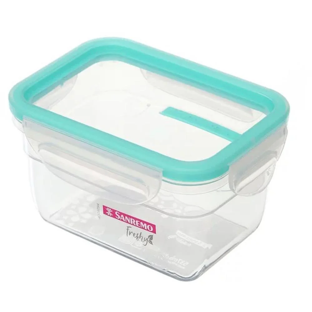 POTE PLASTICO COM TRAVAS FRESHY 537ML. VD SANREMO (UNIDADE) - imagem 5