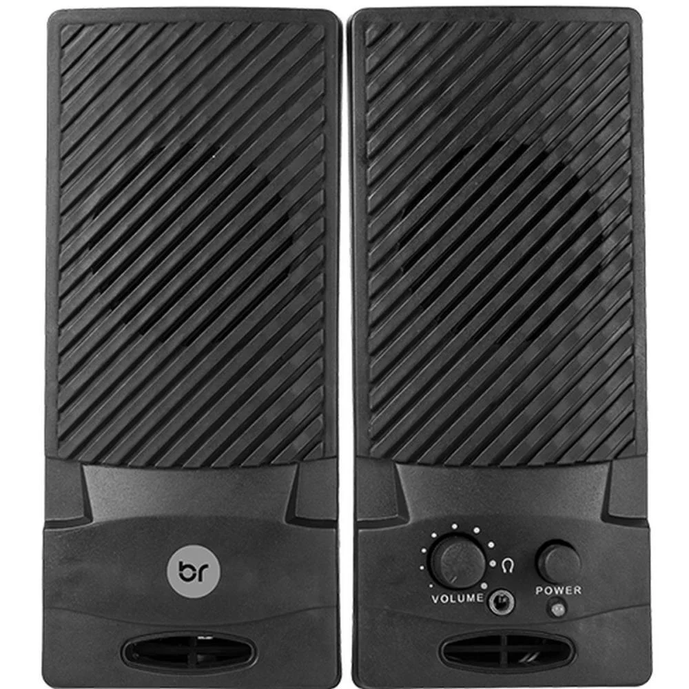 CAIXA DE SOM P/ COMPUTADOR 1W C/VOLUME USB BRIGHT (UNIDADE) - imagem 4