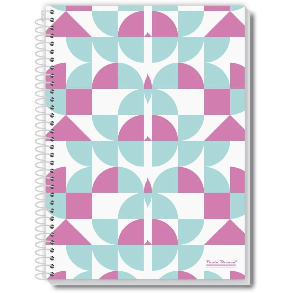 CADERNO 01X1 CAPA DURA LOOP 80FLS. PAUTA BRANCA (PCT.C/05) - imagem 7