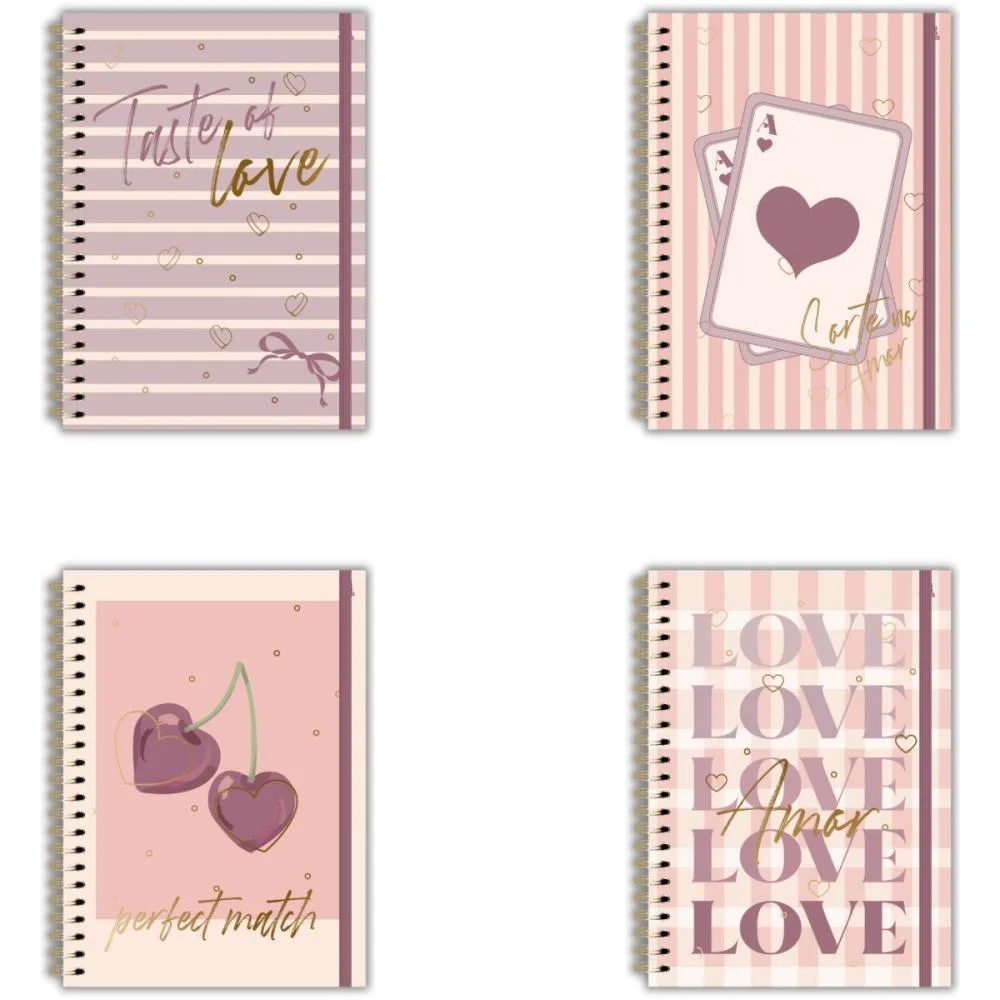 CADERNO 01X1 CAPA DURA LARISSA MANOELA DOCE ROMANCE ANIMATIVA (PCT.C/04) - imagem 2