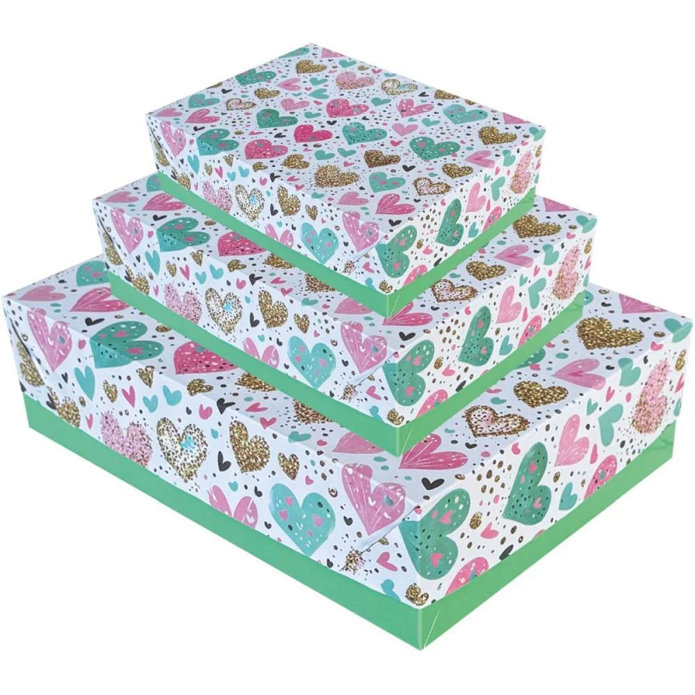 CAIXA PARA PRESENTE COM TAMPA PQ 19X14,5X7,5 (S) CRISTINA (PCT.C/20) - imagem 3