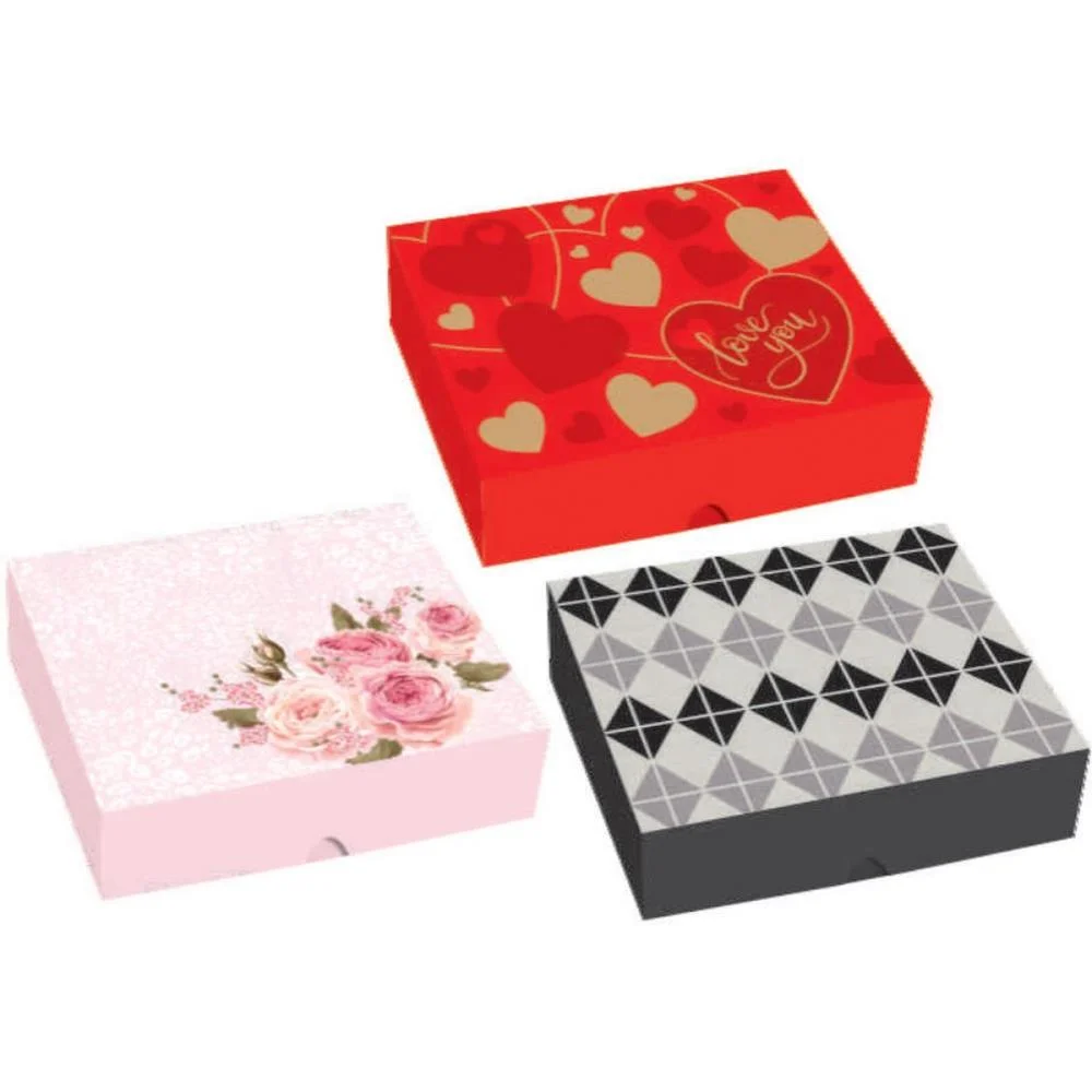 CAIXA PARA PRESENTE COM TAMPA TAMPA/FUNDO RET.30X24X6NEW SOR PACKPEL (PCT.C/10) - imagem 2