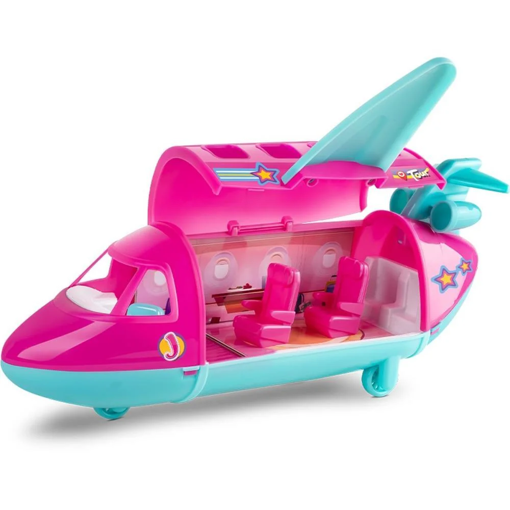 AERONAVES AVIAO DA JUDY C/ACESSORIOS SAMBA TOYS (UNIDADE) - imagem 3