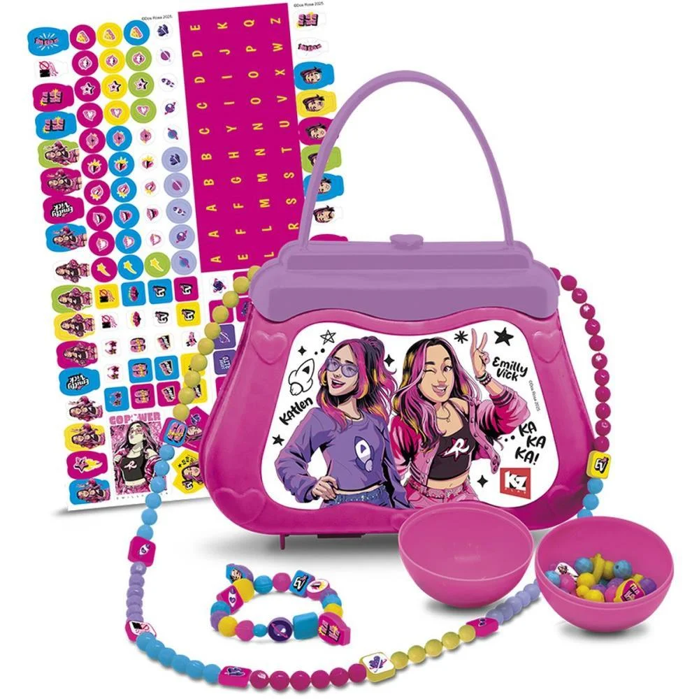 BIJUTERIA E MICANGA DOS ROSA BOLSINHA ACESSORIOS ELKA (UNIDADE) - imagem 4