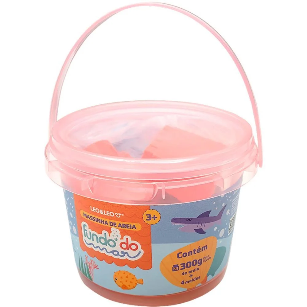 MASSA AREIA FUNDO DO MAR 300G C/ACESSORIO LEONORA (KIT) - imagem 3