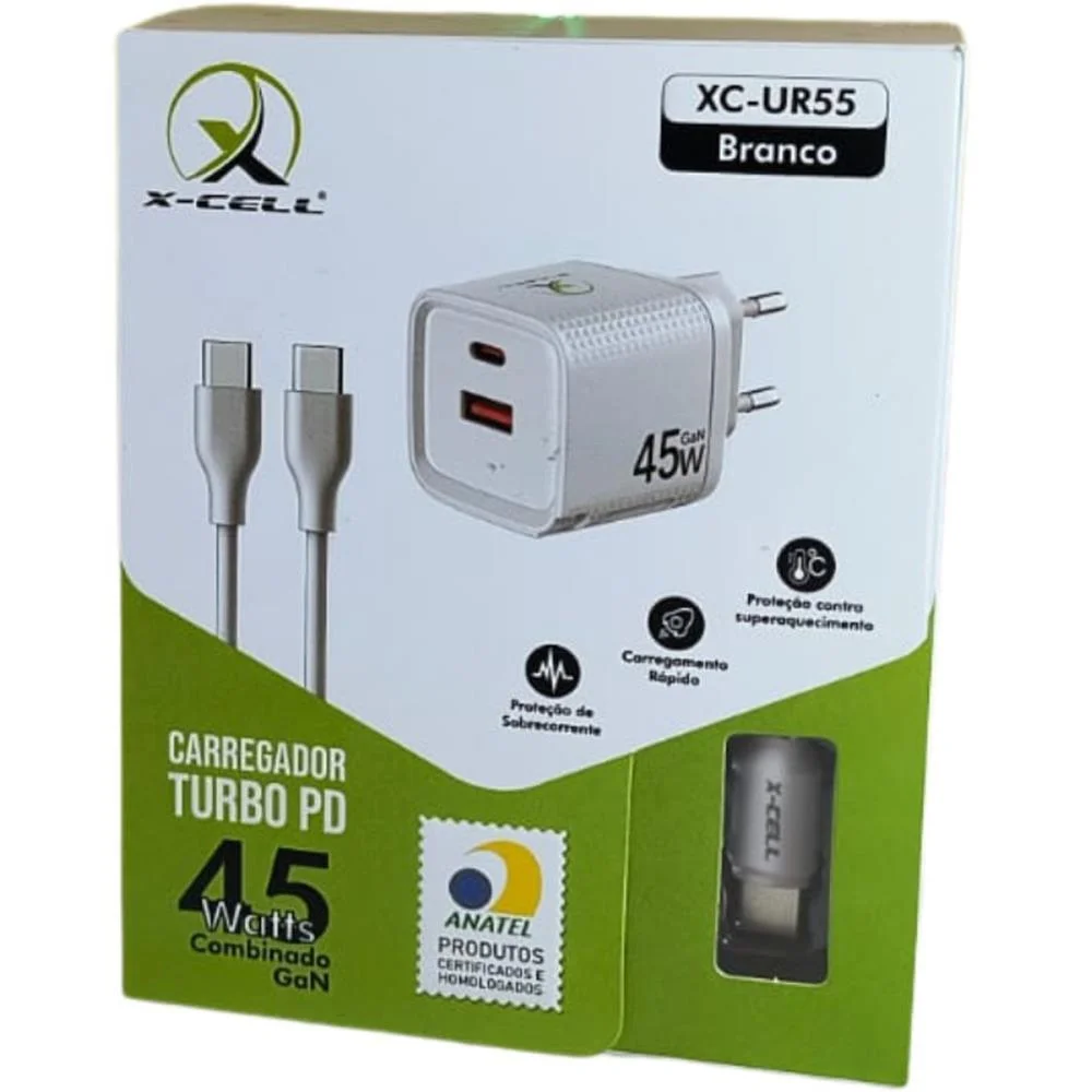 CARREGADOR CELULAR DE PAREDE TURBO PD USB C/CABO FLEX (UNIDADE) - imagem 5
