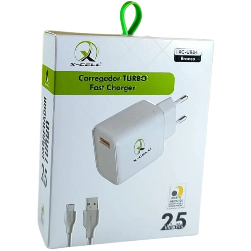 CARREGADOR CELULAR DE PAREDE TURBO PD USB C/CABO FLEX (UNIDADE) - imagem 5