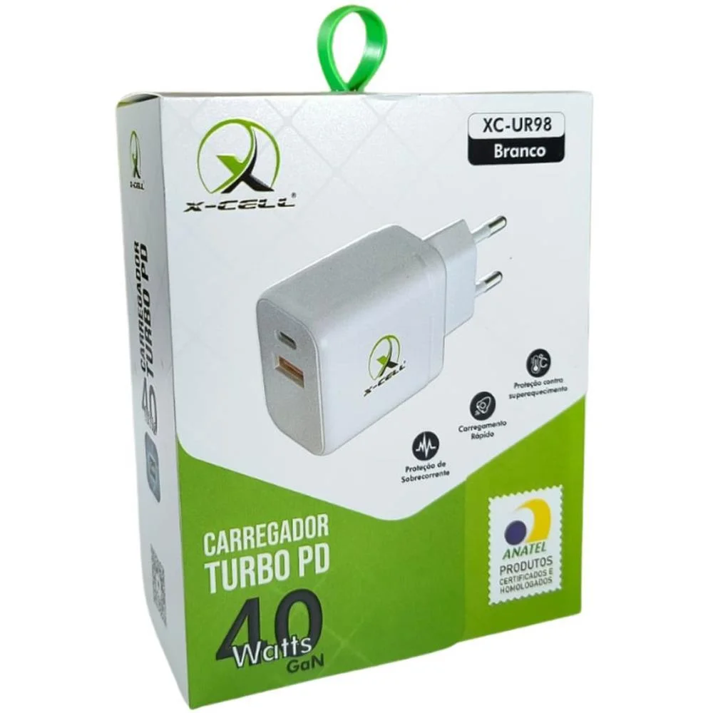 CARREGADOR CELULAR DE PAREDE TURBO PD USB C/CABO FLEX (UNIDADE) - imagem 5