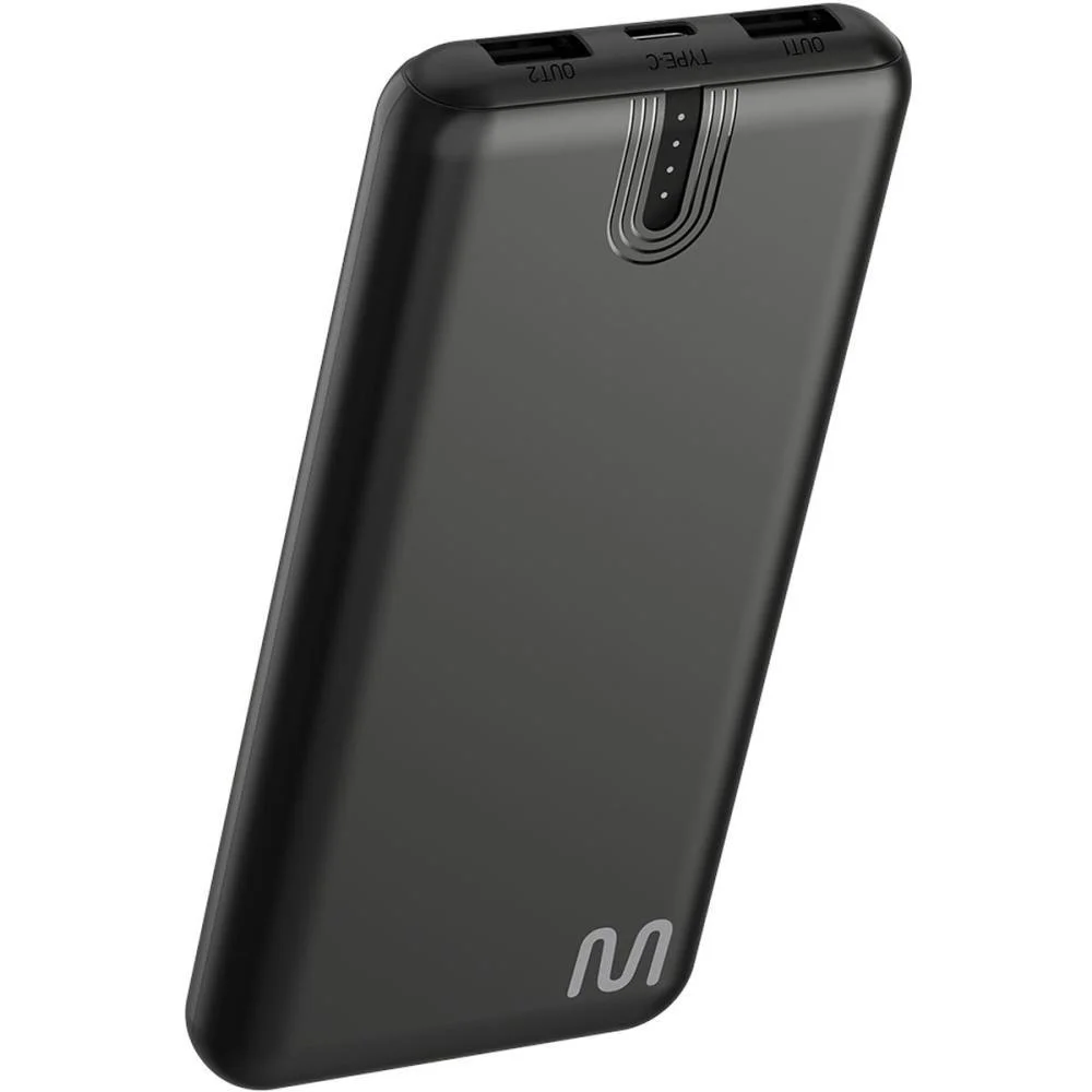 CARREGADOR PORTATIL 10.000MAH C/LUZ INDICAD.BAT.PT MULTI (UNIDADE) - imagem 3