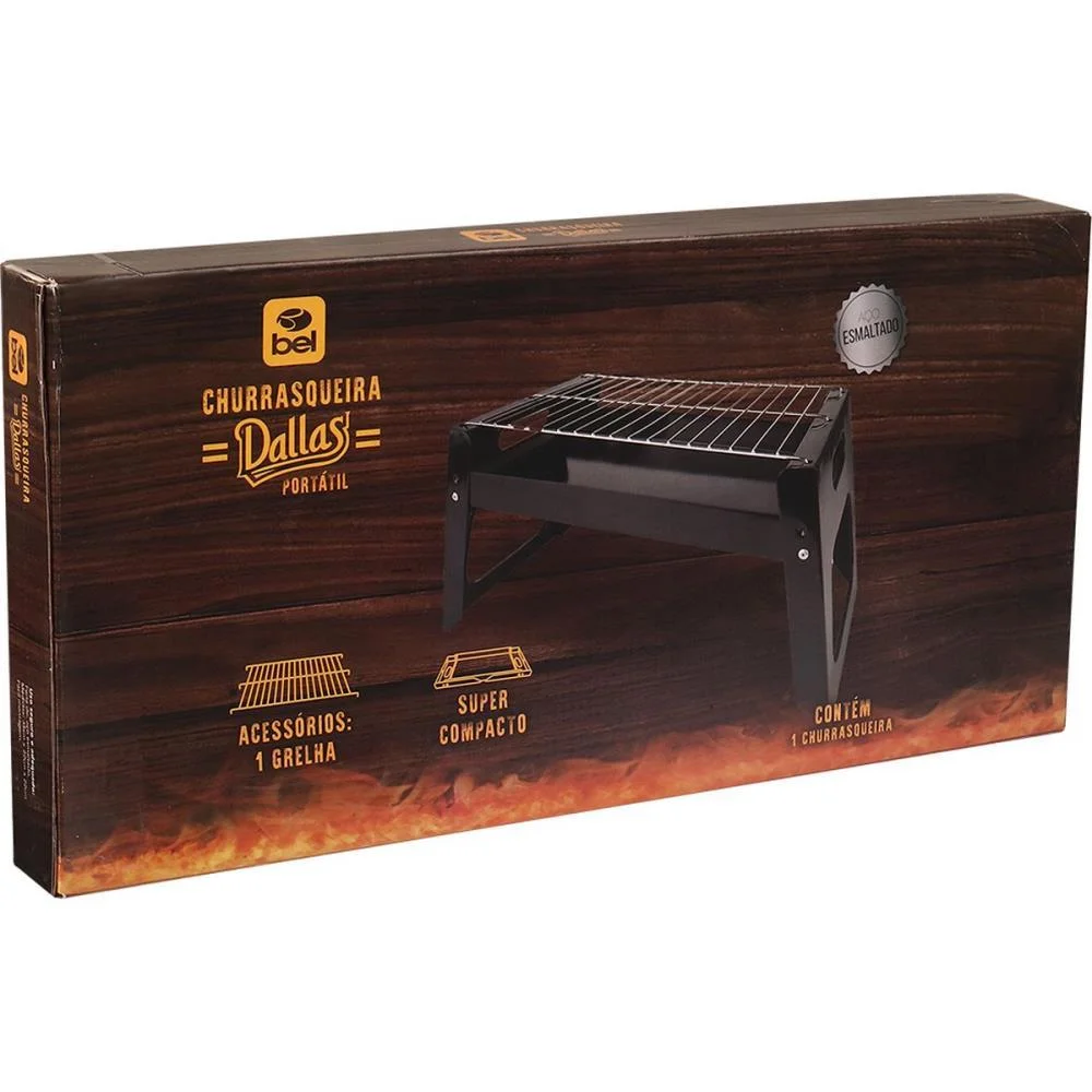 CHURRASQUEIRA DALLAS C/GRELHA PORTATIL BEL (UNIDADE) - imagem 7