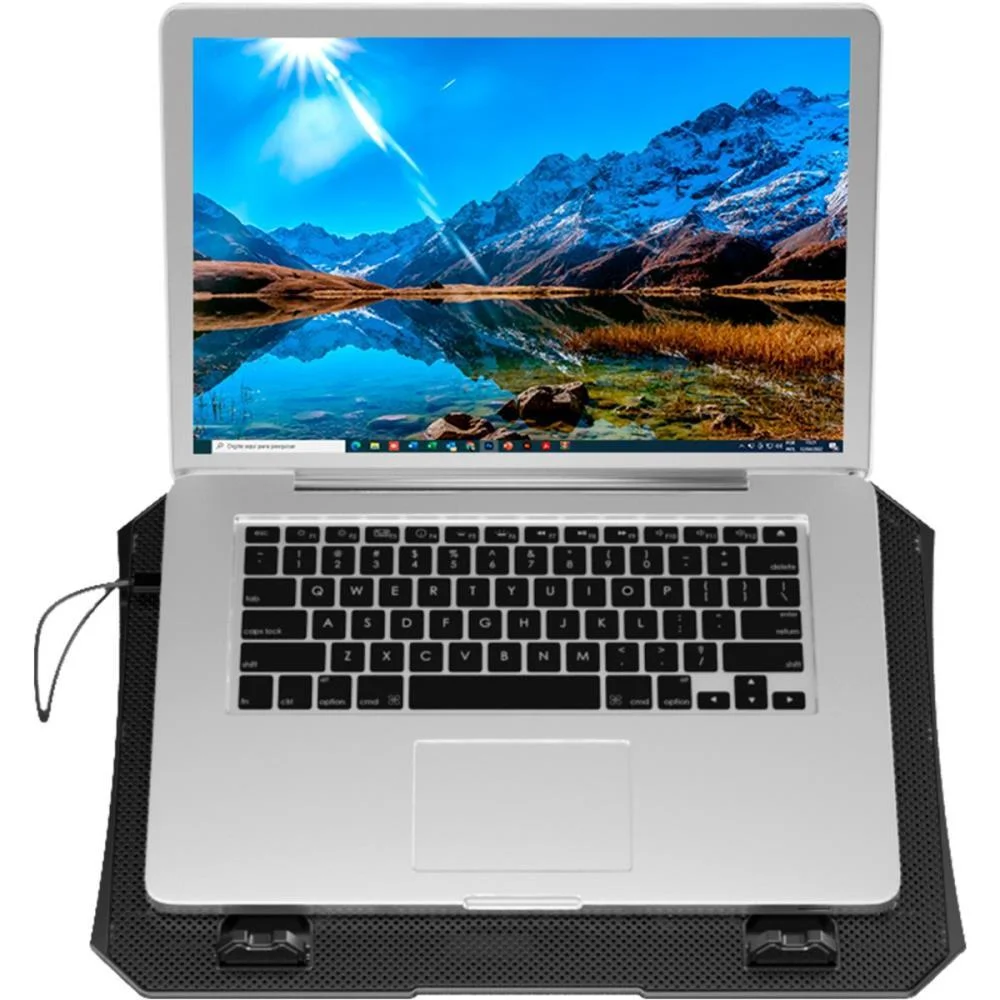 COOLERS PARA NOTEBOOK 2 FAN LED + 2ENT.USB 15.6POL BRIGHT (UNIDADE) - imagem 5