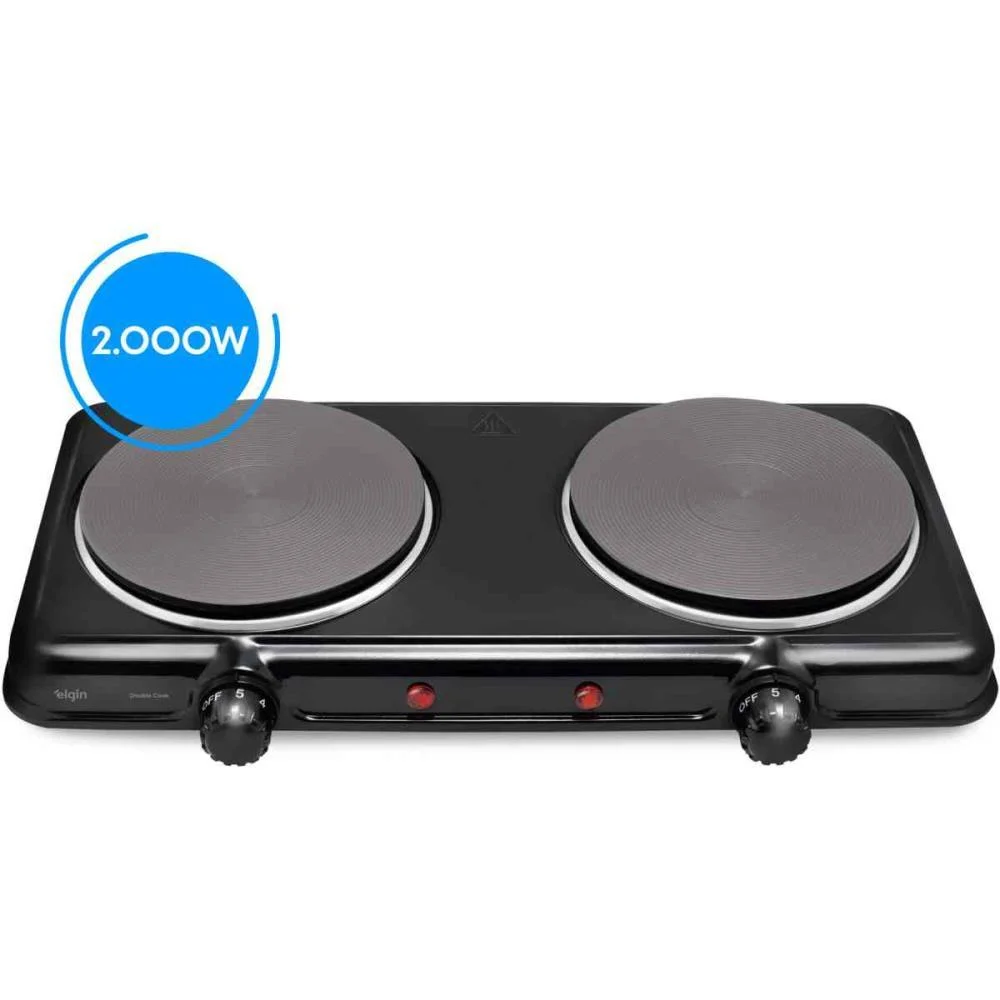 FOGAO PORTATIL 2 BOCAS 220V ELGIN (UNIDADE) - imagem 3