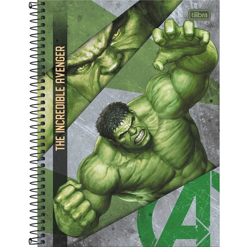 CADERNO 01X1 CAPA DURA AVENGERS 80FLS. TILIBRA (PCT.C/04) - imagem 5