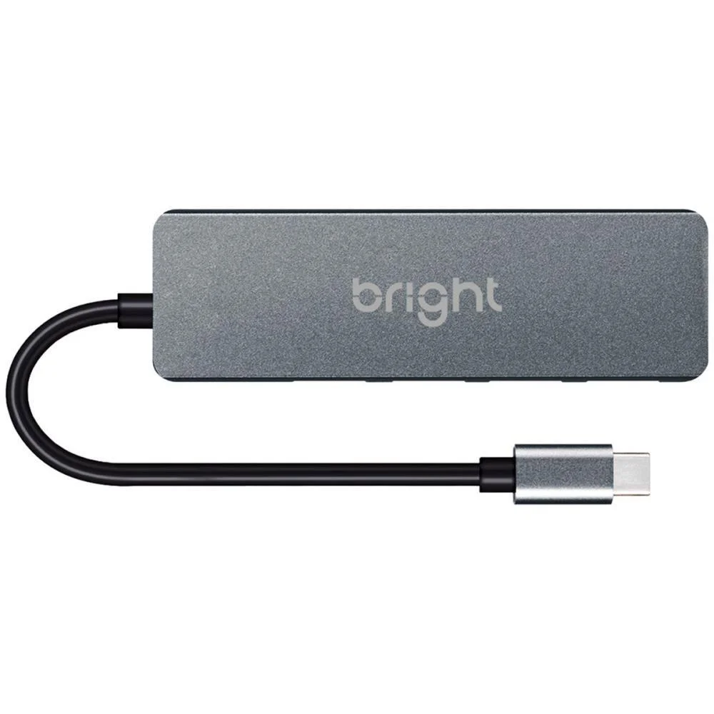 HUB USB TIPO C 3.0 4 PORTAS BRIGHT (UNIDADE) - imagem 2