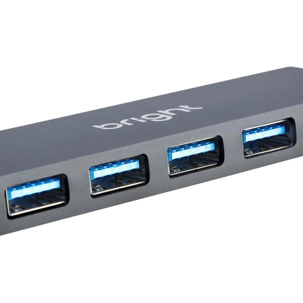 HUB USB TIPO C 3.0 4 PORTAS BRIGHT (UNIDADE) - imagem 4
