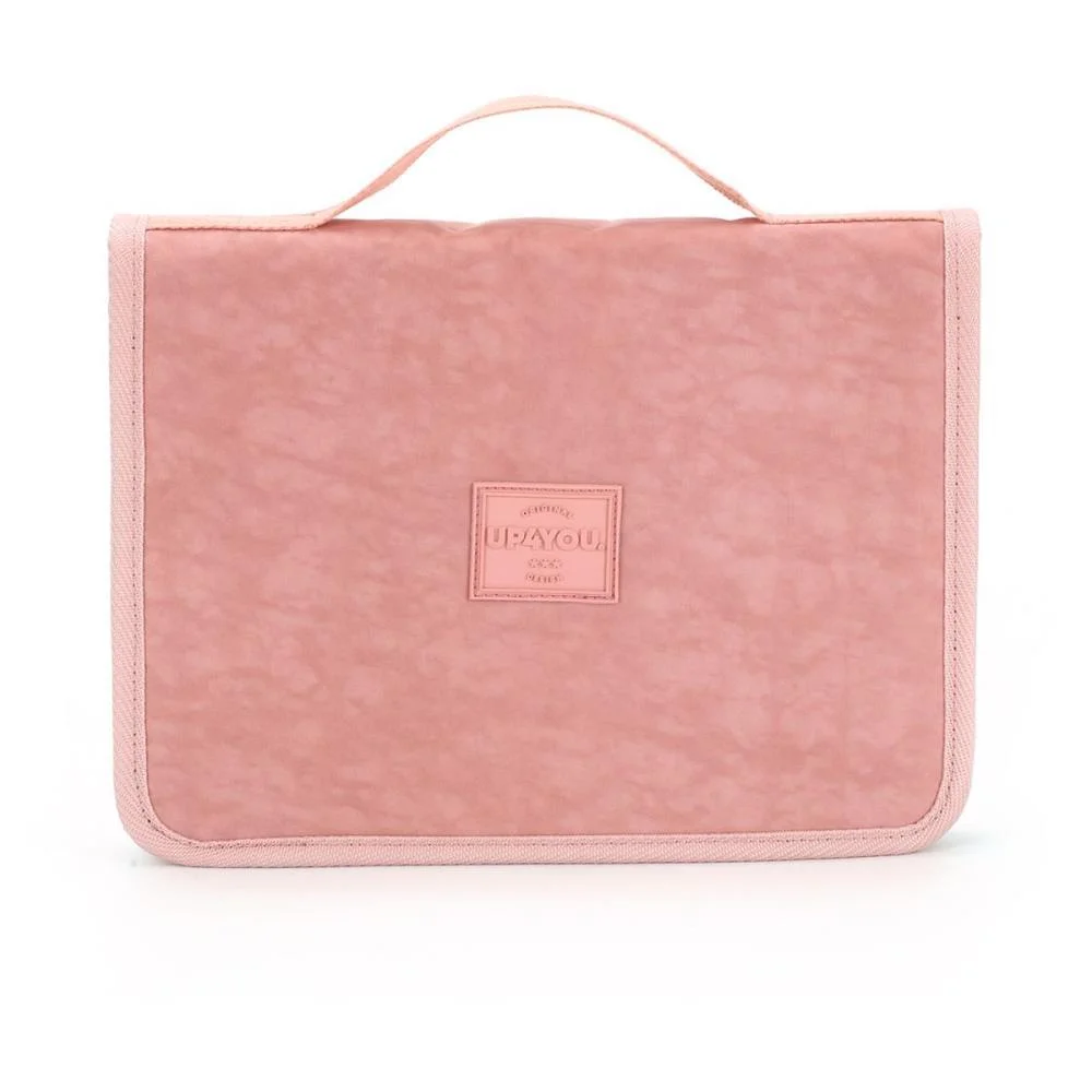 ESTOJO BOX TECIDO UP4YOU CRINKLE PAST NUD LUXCEL (UNIDADE) - imagem 3