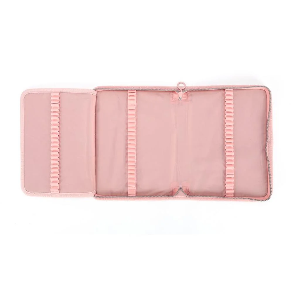 ESTOJO BOX TECIDO UP4YOU CRINKLE PAST NUD LUXCEL (UNIDADE) - imagem 4