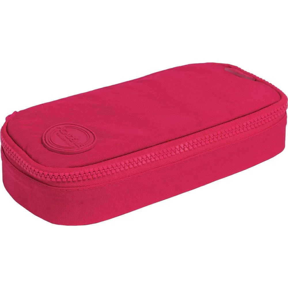 ESTOJO BOX TECIDO MINI ACADEMIE CEREJA TILIBRA (UNIDADE) - imagem 2