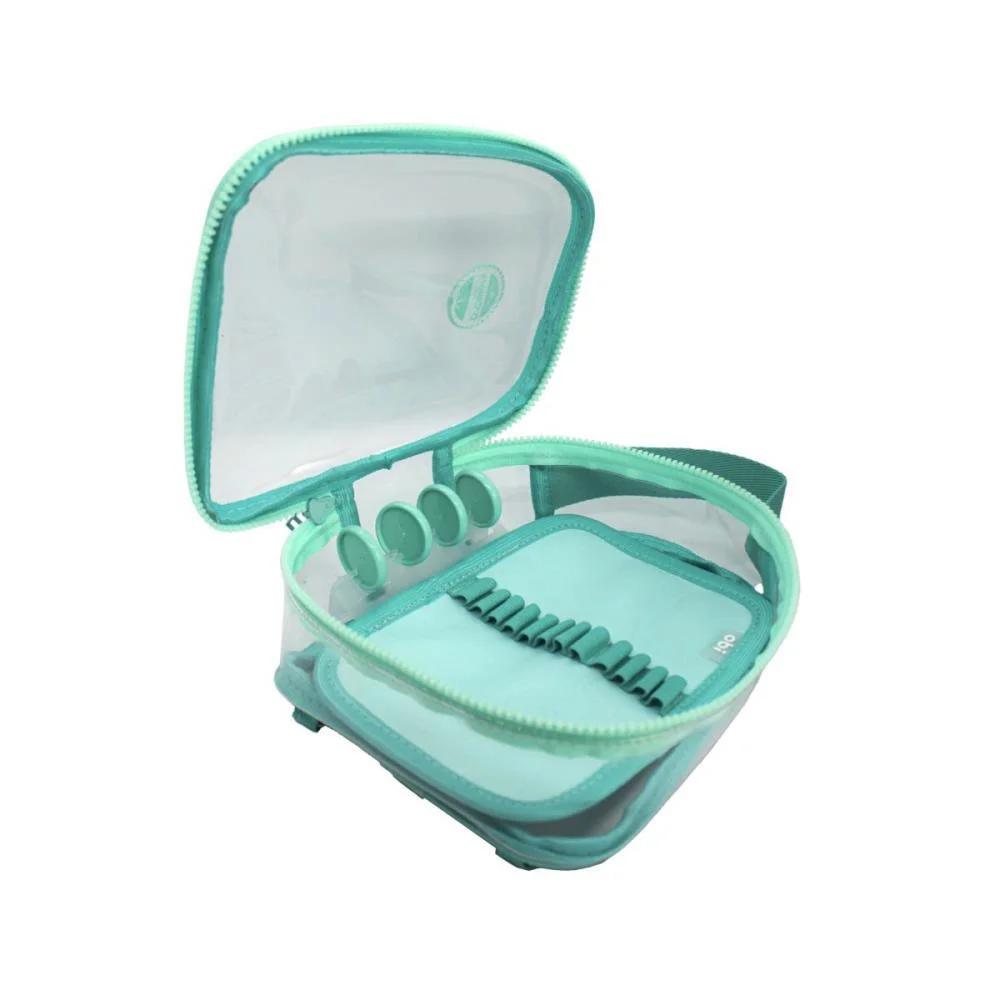 ESTOJO BOX VERSATIL CRISTAL TURQUESA OBI DO BRASIL (UNIDADE) - imagem 5