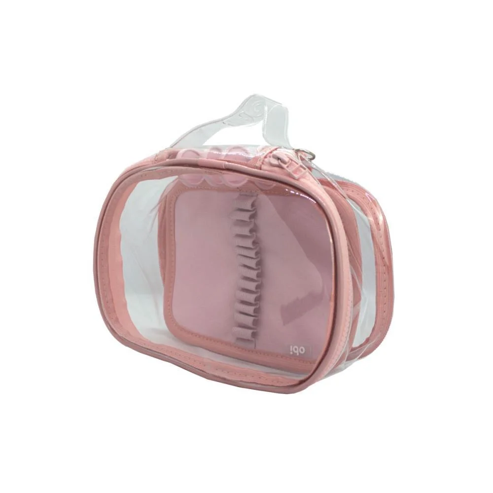 ESTOJO BOX BIG ULTRA CLEAR ROSE OBI DO BRASIL (UNIDADE) - imagem 3