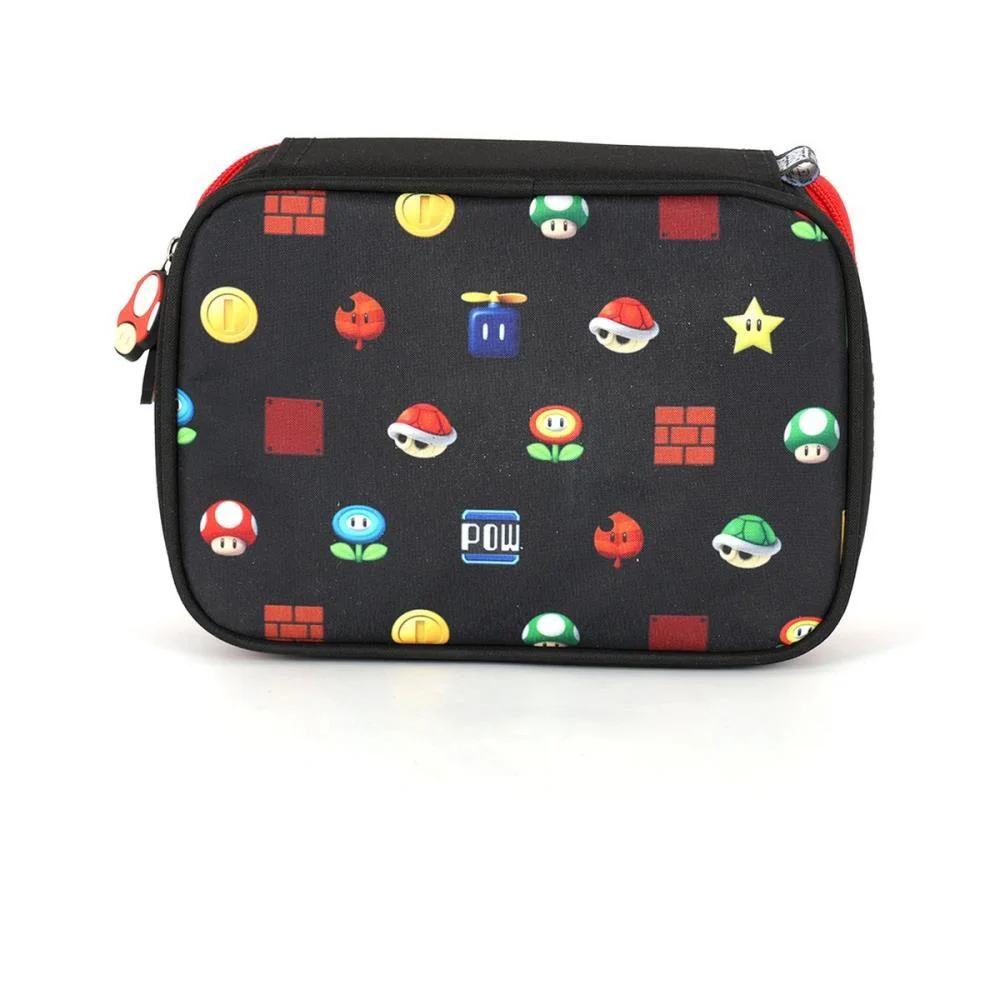 ESTOJO BOX SUPER MARIO BROS PRETO LUXCEL (UNIDADE) - imagem 3