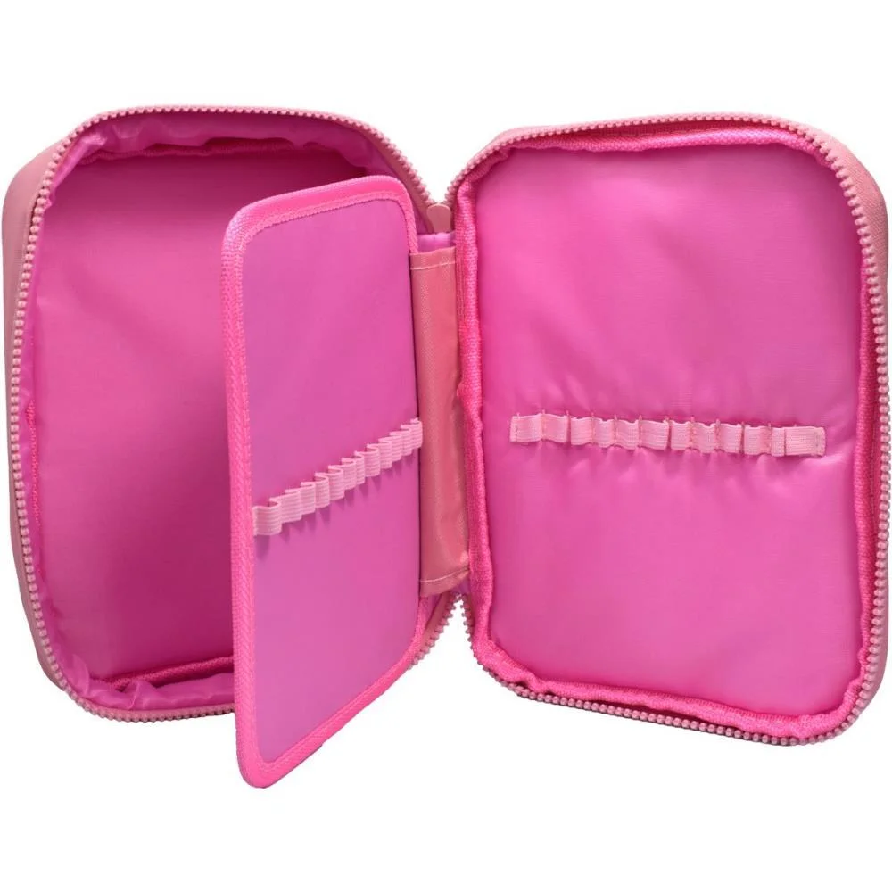 ESTOJO BOX TECIDO ROSA C/DIVISORIAS DAC (UNIDADE) - imagem 4