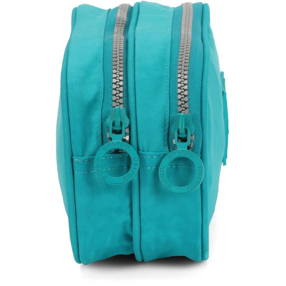 ESTOJO DUPLO TECIDO UP4YOU CRINKLE VERDE LUXCEL (UNIDADE) - imagem 4