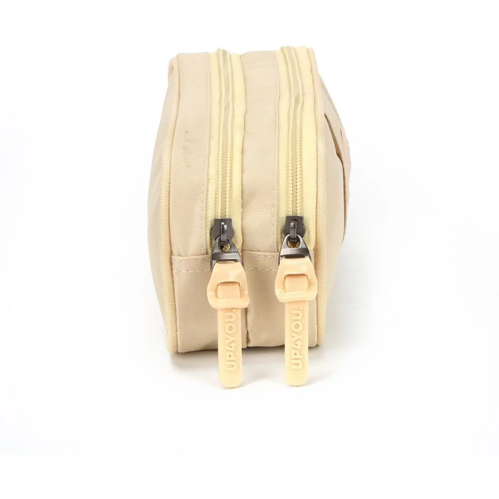 ESTOJO DUPLO TECIDO UP4YOU BEGE LUXCEL (UNIDADE) - imagem 5